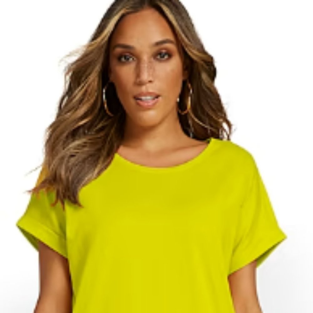 NY&C Crewneck Perfect Tee Dress- Size XS (runs larger)